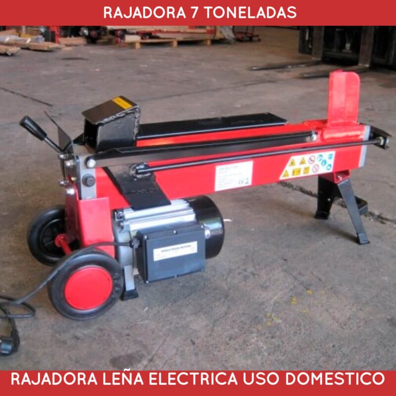 Rajadora de leña con motor eléctrico de 7 toneladas Equus - Imagen 4